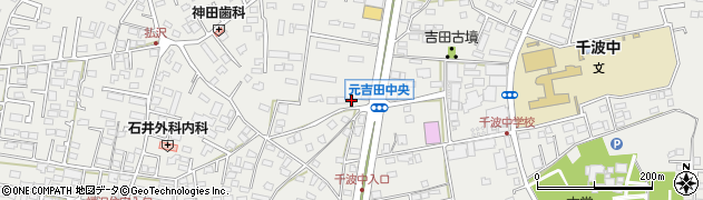 茨城県水戸市元吉田町128周辺の地図