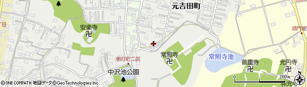茨城県水戸市元吉田町2793周辺の地図