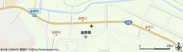 石川県小松市金野町周辺の地図