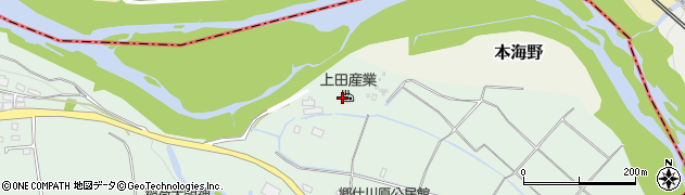 長野県上田市塩川（郷仕川原）周辺の地図