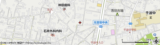 茨城県水戸市元吉田町106周辺の地図