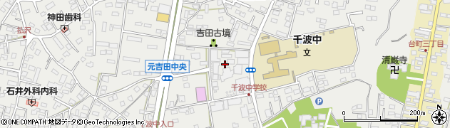 茨城県水戸市元吉田町338周辺の地図