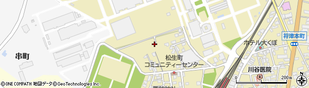 石川県小松市符津町（マ）周辺の地図