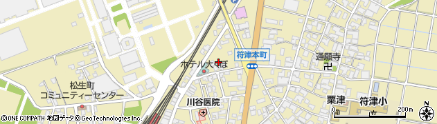 石川県小松市符津町（ラ）周辺の地図