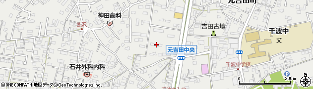 茨城県水戸市元吉田町111周辺の地図