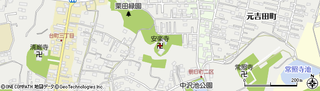 茨城県水戸市元吉田町2511周辺の地図