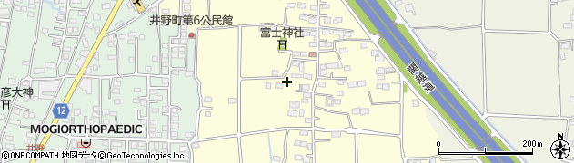 群馬県高崎市日高町749周辺の地図