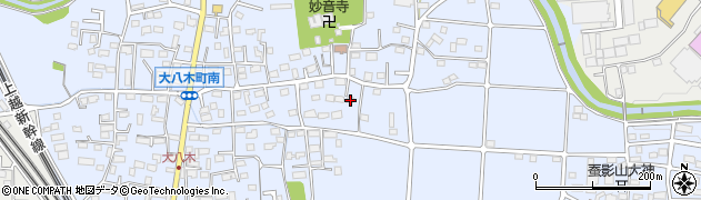群馬県高崎市大八木町2068周辺の地図