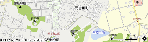 茨城県水戸市元吉田町2832周辺の地図