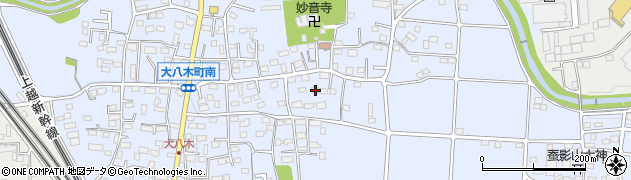 群馬県高崎市大八木町2061周辺の地図