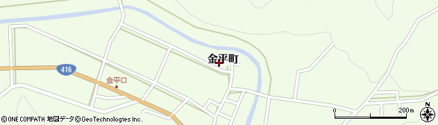 石川県小松市金平町（ワ）周辺の地図