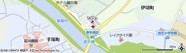 大聖寺警察署柴山駐在所周辺の地図