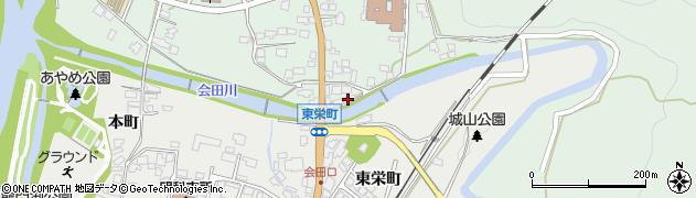 長野県安曇野市明科東川手潮576周辺の地図