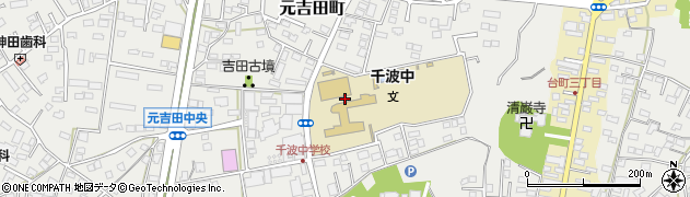 茨城県水戸市元吉田町599周辺の地図