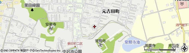 茨城県水戸市元吉田町2797周辺の地図