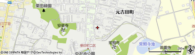 茨城県水戸市元吉田町2788周辺の地図