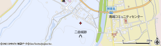 石川県白山市出合町（チ）周辺の地図