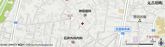 茨城県水戸市元吉田町97周辺の地図