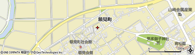 石川県小松市額見町（ヌ）周辺の地図