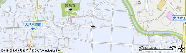 群馬県高崎市大八木町1157周辺の地図