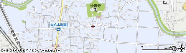 群馬県高崎市大八木町2057周辺の地図