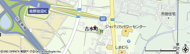 栃木県佐野市吉水町1090周辺の地図