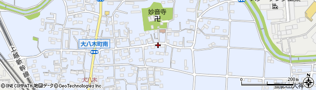 群馬県高崎市大八木町2070周辺の地図