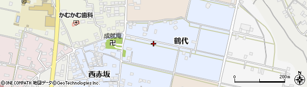 茨城県ひたちなか市鶴代周辺の地図