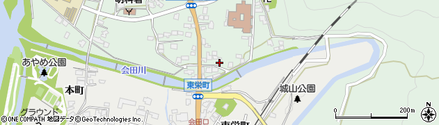 長野県安曇野市明科東川手潮548周辺の地図