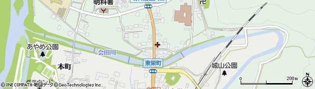 長野県安曇野市明科東川手潮553周辺の地図