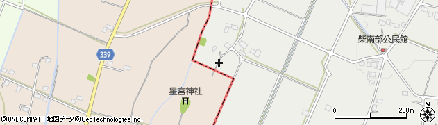 栃木県下野市柴654周辺の地図