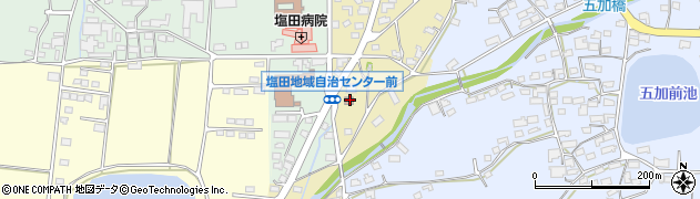 上本郷郵便局周辺の地図
