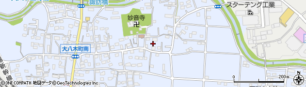 群馬県高崎市大八木町1144周辺の地図