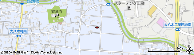 群馬県高崎市大八木町1222周辺の地図
