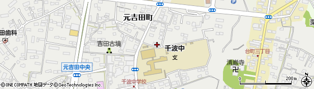 茨城県水戸市元吉田町595周辺の地図