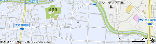 群馬県高崎市大八木町1218周辺の地図