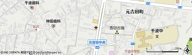茨城県水戸市元吉田町124周辺の地図