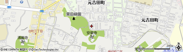 茨城県水戸市元吉田町2744周辺の地図
