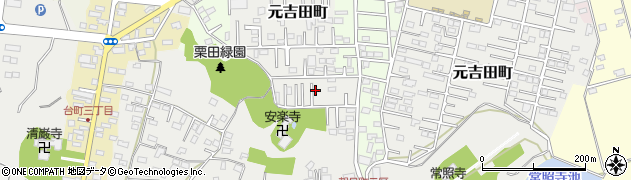 茨城県水戸市元吉田町2747周辺の地図