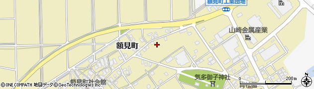 石川県小松市額見町（タ）周辺の地図