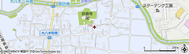 群馬県高崎市大八木町1143周辺の地図