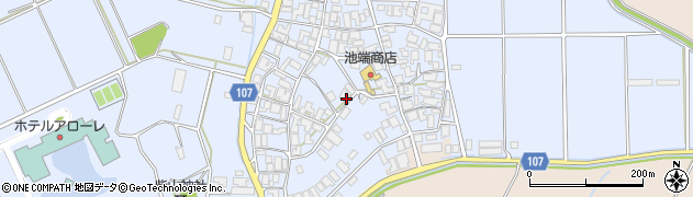 石川県加賀市柴山町周辺の地図