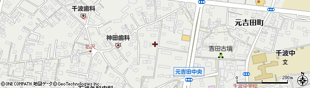 茨城県水戸市元吉田町87周辺の地図