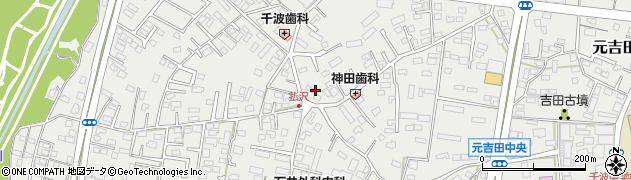茨城県水戸市元吉田町5周辺の地図