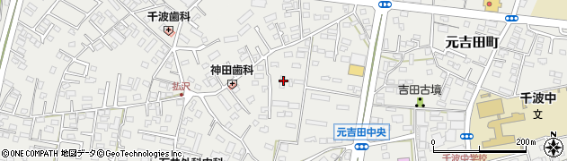 茨城県水戸市元吉田町88周辺の地図