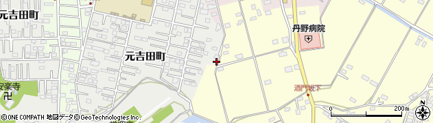 茨城県水戸市元吉田町2857周辺の地図
