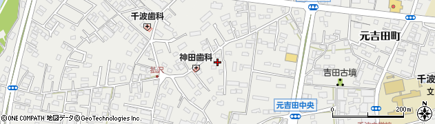 茨城県水戸市元吉田町92周辺の地図