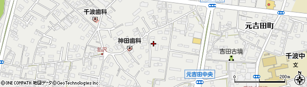 茨城県水戸市元吉田町91周辺の地図