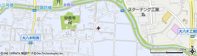 群馬県高崎市大八木町1212周辺の地図