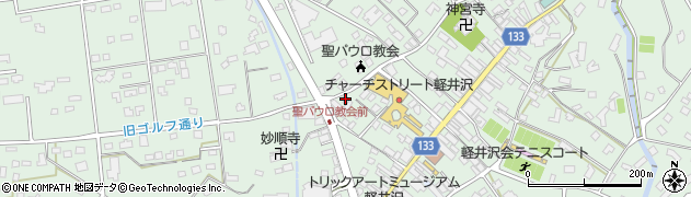焼きそば専門処 軽井沢 喰多呂周辺の地図